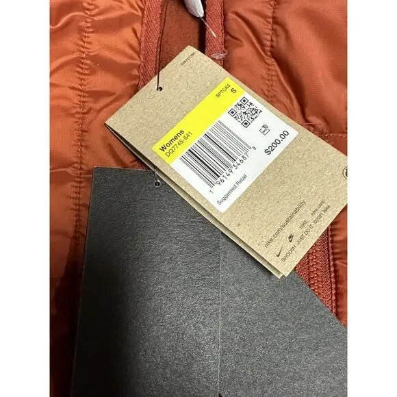 Nike Sportswear Teck Pack Therma-Fit jacket terracotta DQ7745-641 NWT sz S $200 - Picture 4 of 9